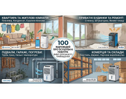 100 відповідей про осушувачі повітря: як прибрати плісняву та конденсат