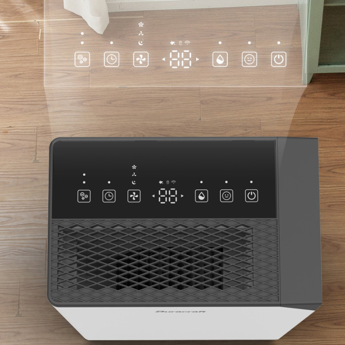 Осушувач повітря Duracraft Pro 35 – з модулем Wi-Fi та функцією іонізатора, фото 17